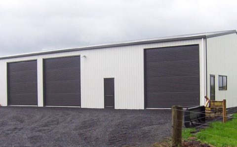 SHEDS FOR COMMERCIAL APPLICATIONS